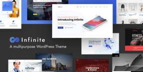 Infinite汉化版_多用途企业建站WordPress主题