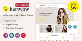 WordPress主题Kartwow v1.0：多用途购物商城网站WooCommerce主题
