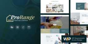 ProRange(v2.8)喷漆粉刷/装修设计企业网站WordPress主题