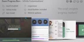 Zoom Progress Bars进度条构建器WordPress插件V2.1.1
