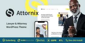 Attornix法律顾问和律师事务所网站WordPress主题