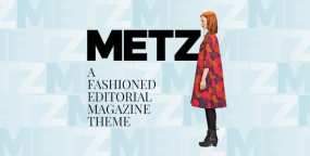 Metz WordPress主题_时尚潮流评论杂志网站模板