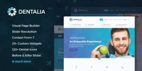 [2.1]Dentalia牙科诊所医疗保健网站WordPress主题