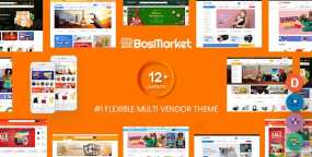 BosMarket汉化版_多商户在线购物商城WordPress主题