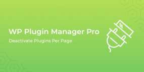 WP Plugin Manager Pro v1.4.3 | 插件管理器WordPress插件