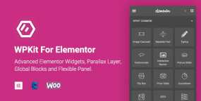 WordPress插件WPKit 1.1.1 高级Elementor小部件集和视差层扩展插件