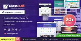 Classiads(v6.2.1)分类广告目录列表网站WordPress主题