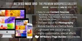Justified Image Grid V4.8.1_图片网格WordPress画廊插件
