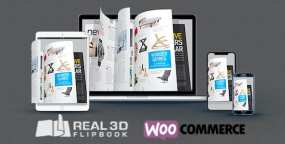 产品图片翻书效果插件WooCommerce Real3D Flipbook Addon v1.0