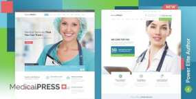MedicalPress响应式医疗保健机构网站WordPress主题V3.5.1