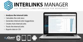 Interlinks Manager汉化版_网站内链优化WordPress插件