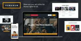 Humanum v1.1.5：人权组织LGBT社区网站WordPress主题