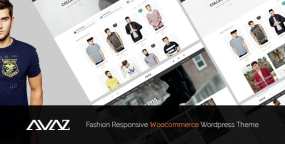 Avaz(v2.9)响应式时装店WooCommerce主题