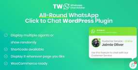 WhatsApp聊天插件WhatsApp Chat for WordPress and WooCommerce 1.1.2