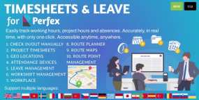 Timesheets and Leave Management_Perfex考勤&请假模块