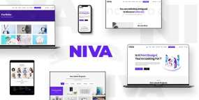 Niva(v2.0.2)设计机构和个人作品集网站WordPress主题