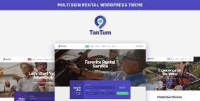 TanTum交通运输工具租赁服务WordPress主题V1.1.14