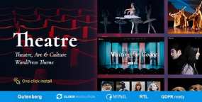 Theater汉化版_歌剧音乐会等艺术活动WordPress主题