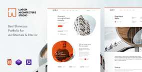HTML模版Liarch 1.0：建筑施工和装修设计网站HTML5模版