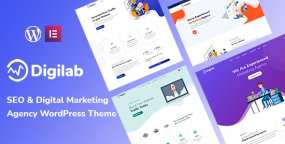 WordPress主题Digilab 1.0. 数字营销机构网站WordPress主题