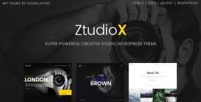 WordPress主题Ztudio X 1.3.0 响应式摄影师作品展示主题