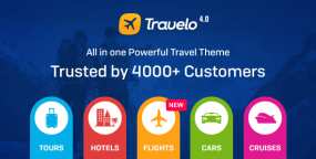 WordPress主题Trevelo 4.2.4 响应式旅行/旅游/酒店/住宿预订WP主题