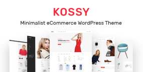 WordPress主题Kossy汉化版 | 极简服装家具跨境电商网站模板