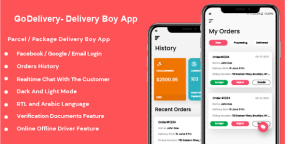 APP源码GoDelivery v1.0.1：快递员跑腿送货管理Android原生APP源码