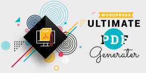 Ultimate PDF Generator汉化版V1.1.6 文章导出PDF文件生成器WordPress插件