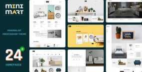 Prestashop主题Minimart v1.0.0：家具家私购物网站Prestashop 1.7主题