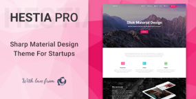 Hestia Pro(v3.2.9)响应式多用途建站模板WordPress主题