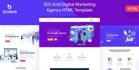 HTML模板Seomun 1.0：SEO服务和数字营销机构网站HTML5模板
