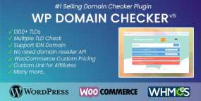 WP Domain Checker域名可用性检测WordPress插件