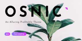 WordPress主题Osnic 1.8.5：广告优化的博客/杂志WordPress主题