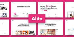 Alita网页设计工作室和广告公司网站Joomla主题模板V1.0.2