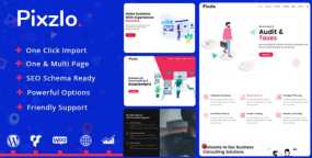 Pixzlo(v2.1)初创企业和数字营销机构网站模板WordPress主题