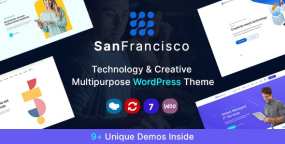 San Francisco(v1.27)高科技软件IT和初创企业网站WordPress主题