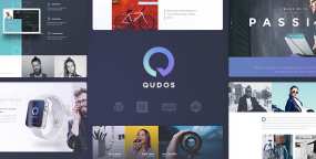 Qudos(v1.5.2)广告机构作品集展示WordPress主题