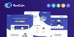 RexCoin多用途ICO&加密货币业务建站WordPress主题 1.2.3