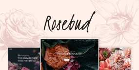 WordPress主题Rosebud 1.5：鲜花花艺&花艺饰品店WordPress主题