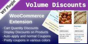购物车产品批量折扣插件WooCommerce Volume Discount Coupons v1.7.0