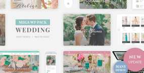 Wedding Industry婚礼婚庆婚纱摄影婚礼相关业务网站WordPress主题V5.3