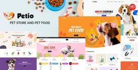 Petio汉化版v1.3.5_宠物用品跨境电商WooCommerce主题