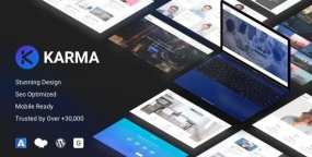 Karma 6.3.1 含50组演示多用途企业建站主题