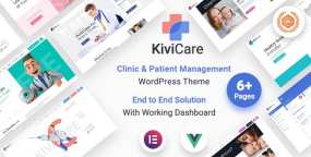 KiviCare医疗诊所和患者护理管理网站WordPress主题