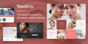 TouchUp(v1.2)美容和整形医院网站WordPress主题