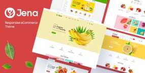 [Jena]响应式有机食品跨境电商平台Prestashop主题