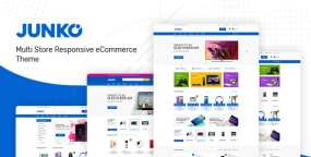 Junko(v1.1.5)数码科技产品购物网站WooCommerce主题