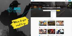 Apuslisting目录列表导航网站WordPress主题