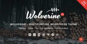 WordPress主题Wolverine 3.3 响应式多用途企业建站模板